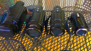 Sony's FDR-AX33 vs FDR-AX53 vs FDR-AX100 Which to Choose? 4k UltraHD Choices!