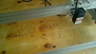 65cm x 50cm 3w 3000mW Benbox chinese laser engraver