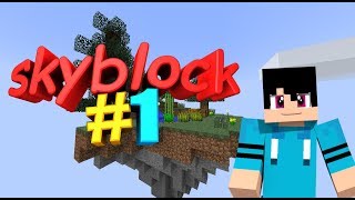 [Minecraft]Выживание в SkyBlock #1 серия