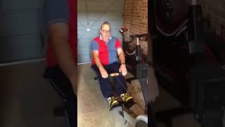 Morbidly Obese Man Rowing's TokyRow