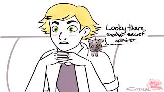 Miraculous Ladybug comic dub- "Just a Friend"