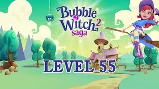 Bubble Witch 2 Saga Level 55