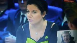 Margarita Simonyan reading antiPutin poem by Nick Makovski. With Kamikadzedead's comments.
