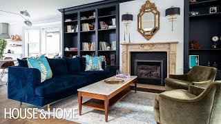 A Dated Traditional Home Gets An Edgy Makeover