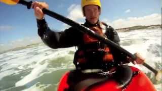 Kajak- & KiteSurf med Idrætshøjskolen i Århus