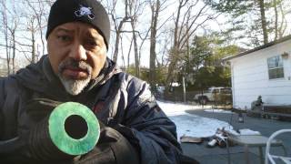 Dagner pipe unveiling St. Patrick's day 2017 pipe.