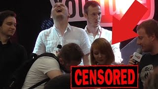 Порно (!?) на вручении золотых кнопок ВИДЕОPEOPLE 2015