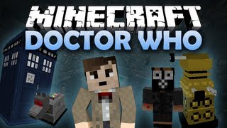Minecraft: Doctor Who! Dalek Mod with Tardis, Dalek, Sonic Screwdriver, and more! [1.6.2] (HD)