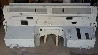 Land Rover Defender bulkhead repair