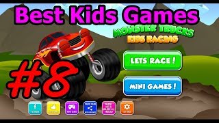 Monster Trucks Kids Racing Gameplay Level 8