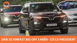 Dàn xe VinFast Lux Big Off 3 miền, có cả VinFast President - ĐẸP - HOÀNH TRÁNG - TỰ HÀO VIỆT NAM