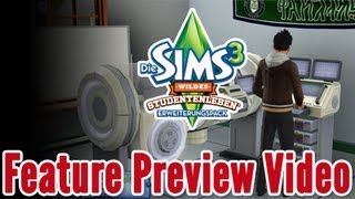 Die Sims 3 Wildes Studentenleben - Feature Preview Video