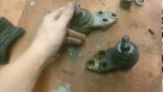 Замена шаровых опор и задних пружин.Ssang Yong Actyon New.