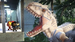 LittleBigPlanet 3 - Jurassic World Park Tour Featuring Indominus Rex T Rex Raptors & Mosasaurus