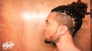 DREADLOCK TOP KNOT | Mohawk Man Bun