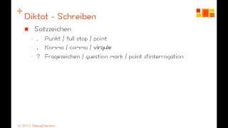 Deutsch üben - Diktat 2