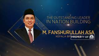 M Fanshurullah Asa Dianugerahi The Outstanding Leader in Nation Building