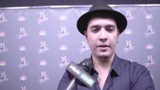 Bryan Keith Backstage after elimination of The Voice Week 2