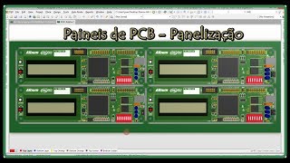 Panelização de PCB no Altium Designer