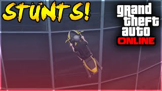 GTA 5 - ARCADIUS BUILDING SUPER BUMP STUNT! (GTA 5 Stunt Challenge)