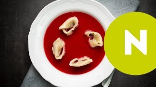 Lengyel céklaleves gombás batyuval recept | Nosalty