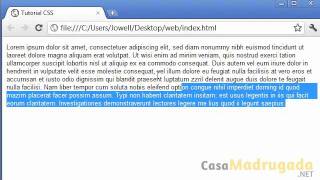 Tutorial XHTML y CSS - 21 - Font-family font-variant