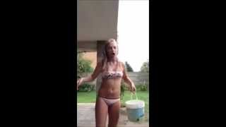 teenager girl ice bucket challenge als