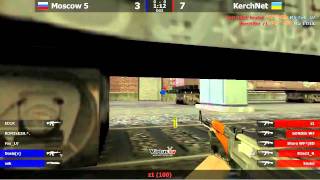 Moscow Five vs KerchNET @ de_train - TECHLABS CUP RU 2012
