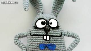 Амигуруми: схема Заяц Бо. Игрушки вязаные крючком - Free crochet patterns.
