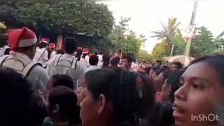 Celebrando el arbolito  de navidad en el ranchon Talzachum 16  de diciembre de 2019