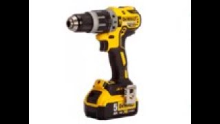 Бесщеточная ударная дрель-шуруповерт Dewalt DCD796P2 напряжение 18 В , две аккум батареи, 5 Ач