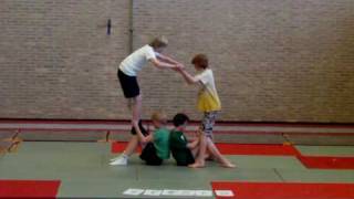 Acrobatiek klas 1c 2010/1