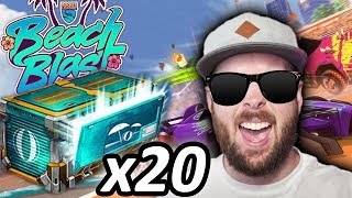 Opening 20 NEW RL BEACH BLAST Crates!!