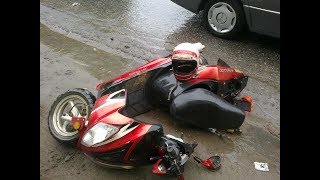 Упал при торможении / Racer Lupus / Зайсан