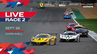 Ferrari Challenge Europe Coppa Shell - Silverstone, Race 2
