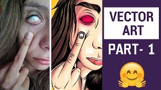 CREATE VECTOR USING MEDIBANG ANDROID/IOS TUTORIAL! (PART-1)