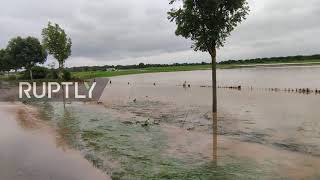 Germany: Storms and severe flooding cause major disruption in NRW