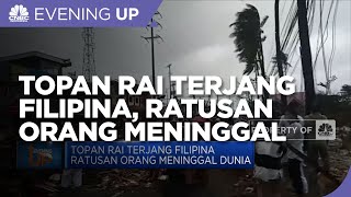 Topan Rai Terjang Filipina, Ratusan Orang Meninggal Dunia