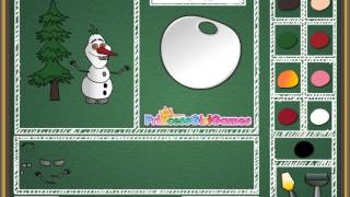 Frozen Plasticine Olaf (Холодное сердце: Олаф из пластилина)
