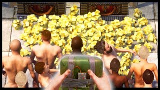C4 RAIDING with an ARMY of NAKED MEN | PRETTY MUCH SOLO