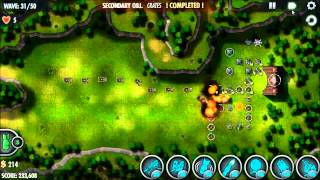 Bonus Stage 1 - Veteran Level Guide - iBomber Defense Pacific