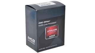 AMD Athlon X4 760K Richland Распаковка / Unboxing HD