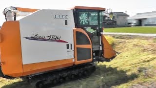【農工舎2017】稲刈り風景動画（面積1町歩・コシヒカリ編）