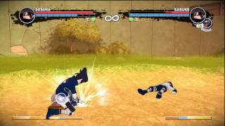 Naruto Broken Bond - Sasuke vs Sasuke & Curse Mark Sasuke