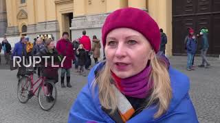 Germany: Hundreds gather in Munich for rally in support of Ukraine