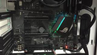 ASUS ROG STRIX B350-F GAMING Aura Demo