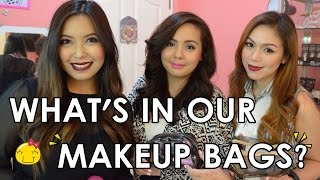WHAT'S IN OUR MAKEUP BAGS?! (Collab with Bea Barretto & Joyce Sola!) - saytiocoartillero