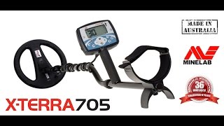 Мой новый прибор  Minelab X-Terra 705