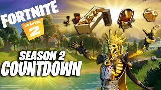 FORTNITE ( v12.0 ) CHAPTER 2 SEASON 2 COUNTDOWN LIVE ( TEASERS , LEAKS , NEWS AND UPDATES )