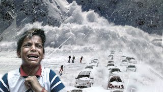 Tragedy in Chile! 300 cars buried under the snow! People are suffocating without food and water!